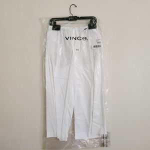 Vince Side Slit Culotte Optic White